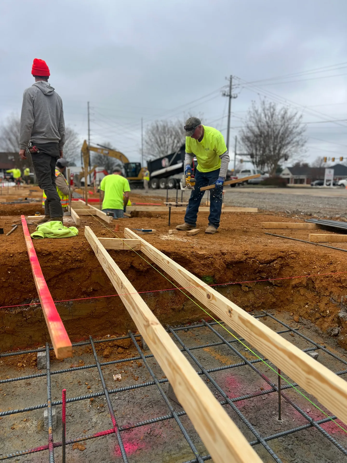 Project One Contracting crew on a North Alabama job site