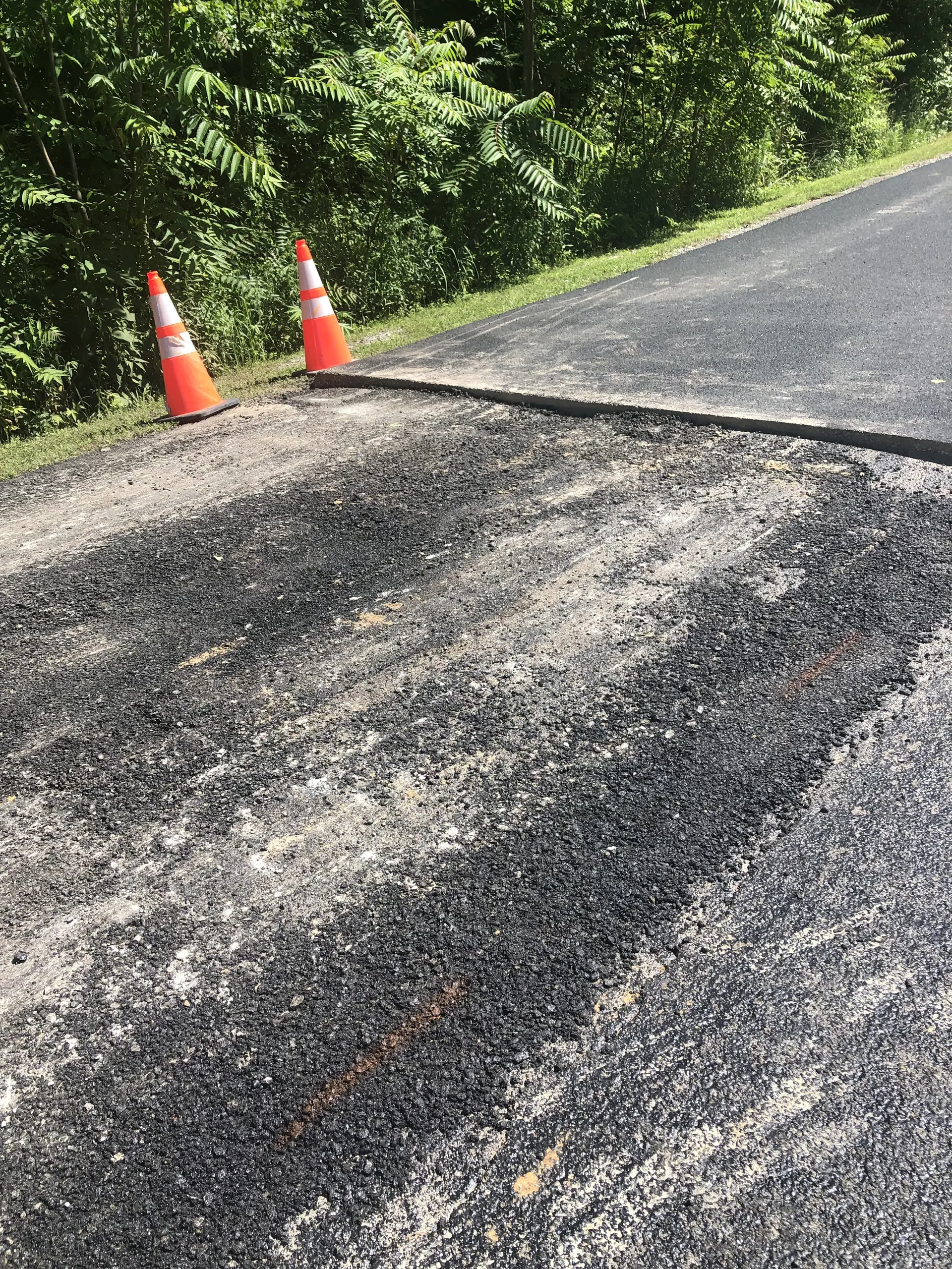 Saw-cut asphalt patch repair by Project One Contracting